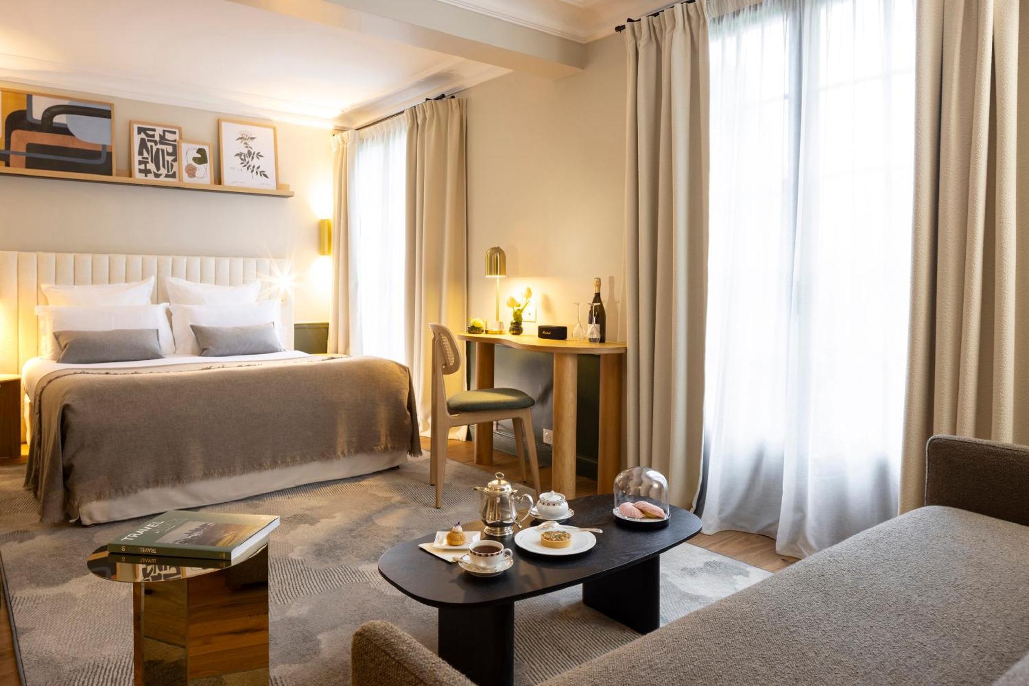 Hostellerie Briqueterie & Spa Champagne 비나이 외부 사진 A room at the hotel