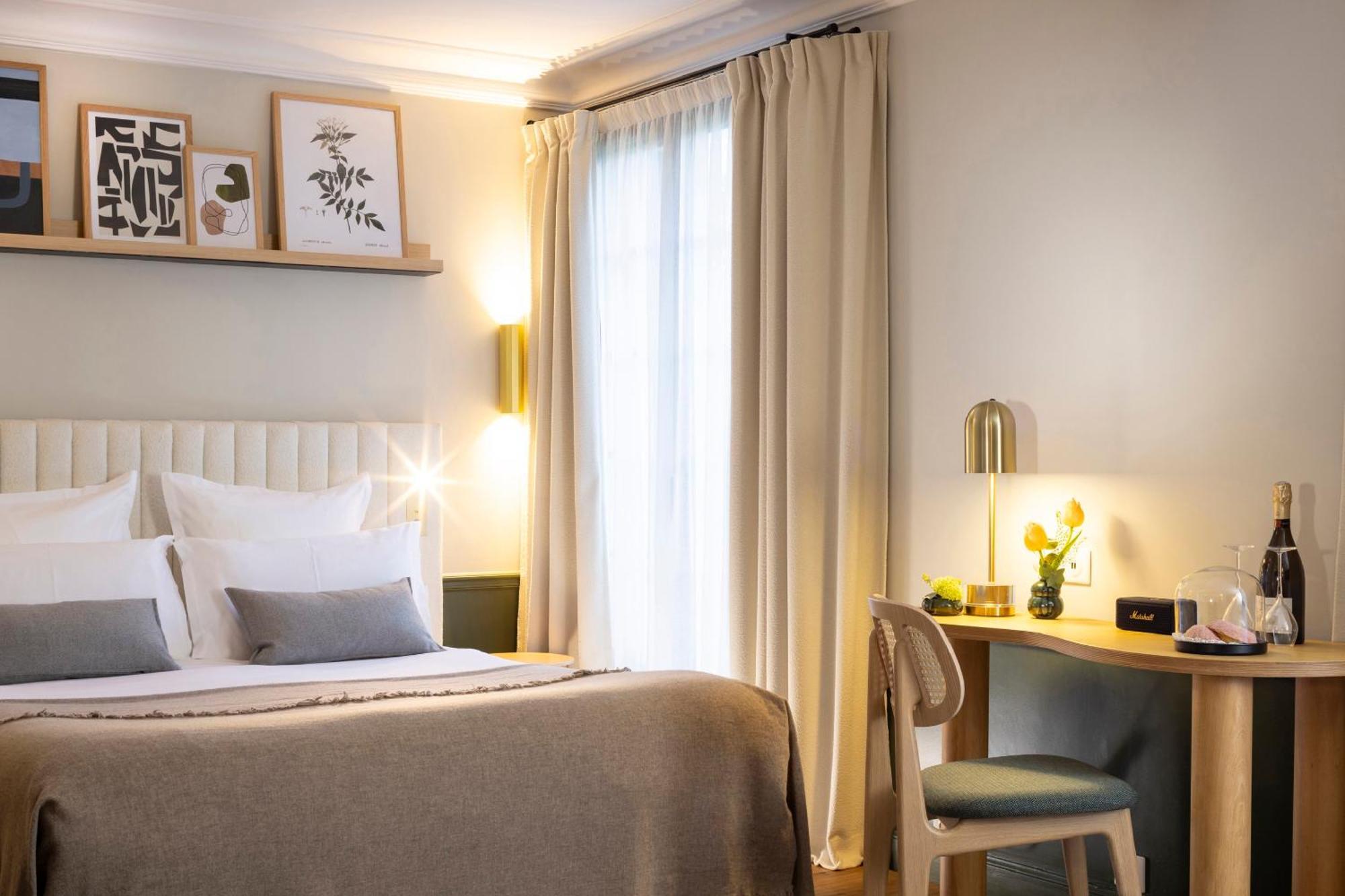 Hostellerie Briqueterie & Spa Champagne 비나이 외부 사진 A room at the hotel
