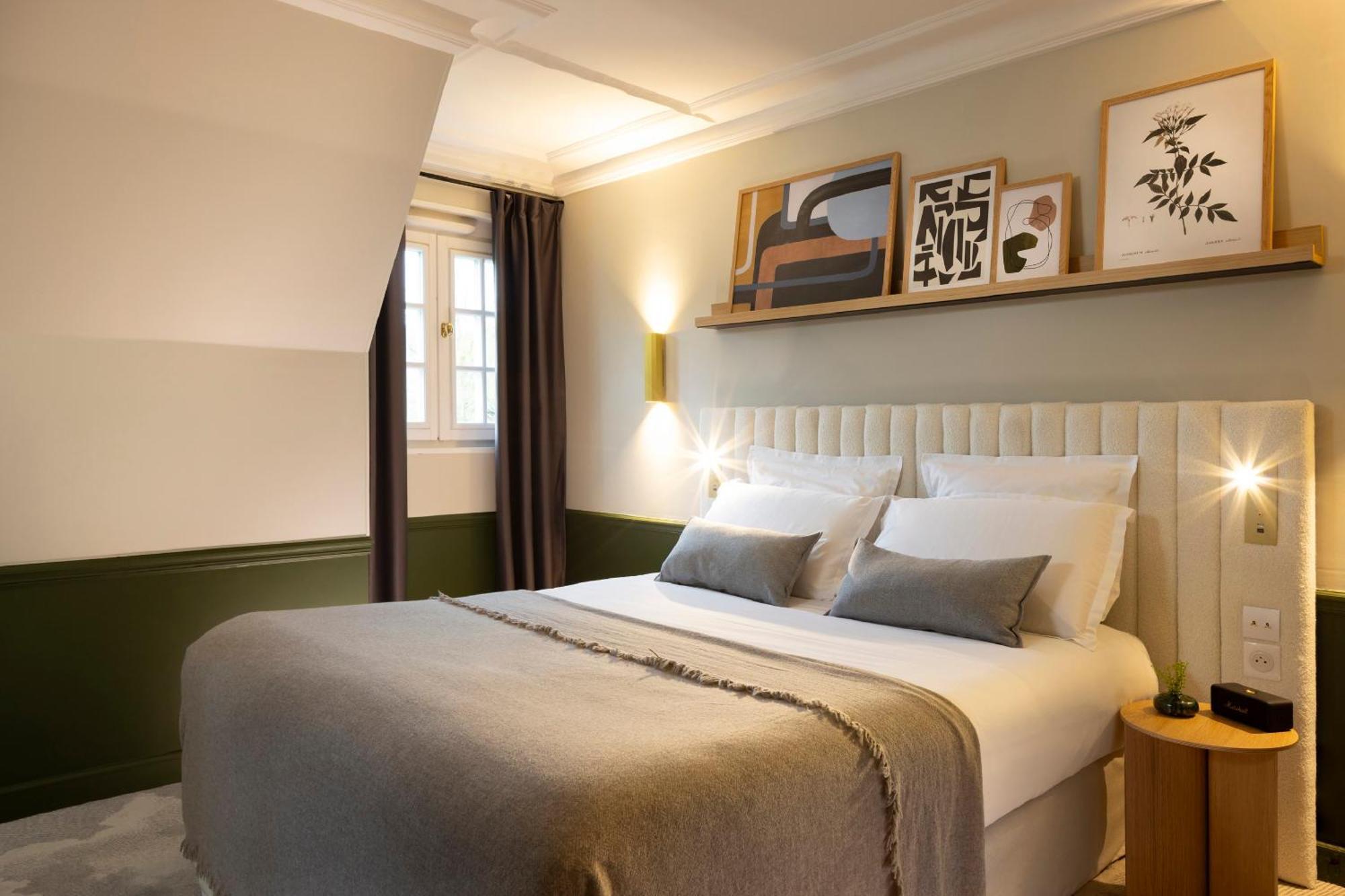 Hostellerie Briqueterie & Spa Champagne 비나이 외부 사진 A room at the hotel