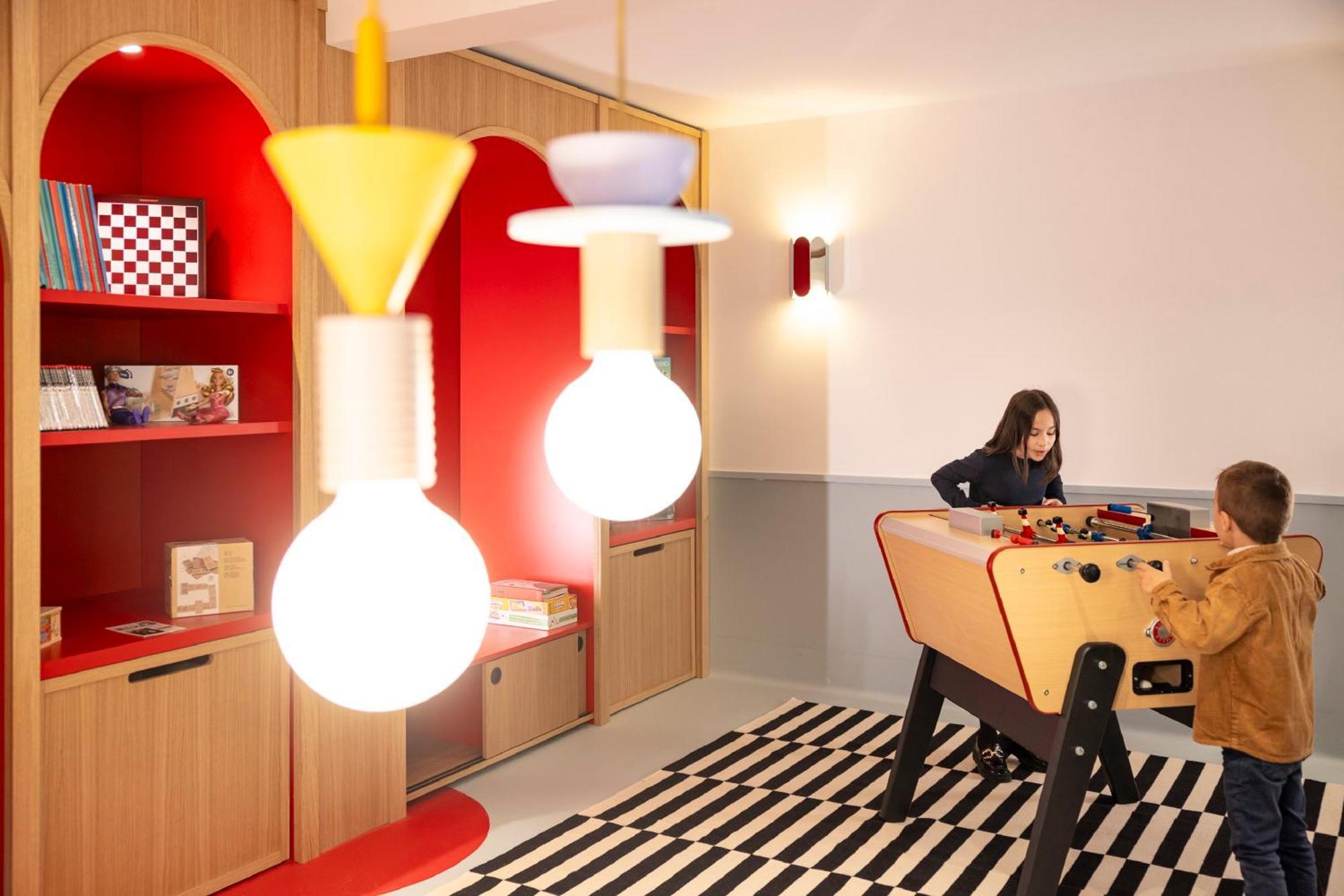 Hostellerie Briqueterie & Spa Champagne 비나이 외부 사진 The children's club at the hotel
