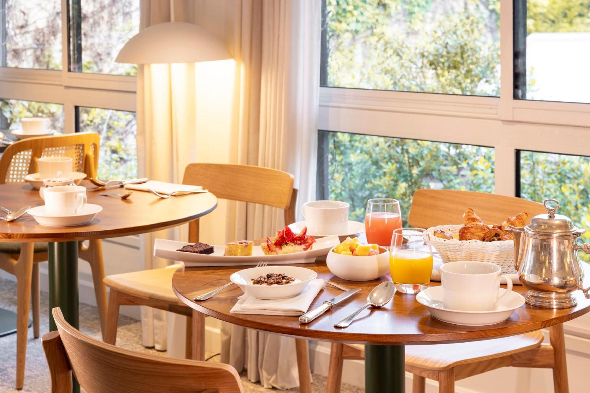 Hostellerie Briqueterie & Spa Champagne 비나이 외부 사진 Breakfast at the hotel