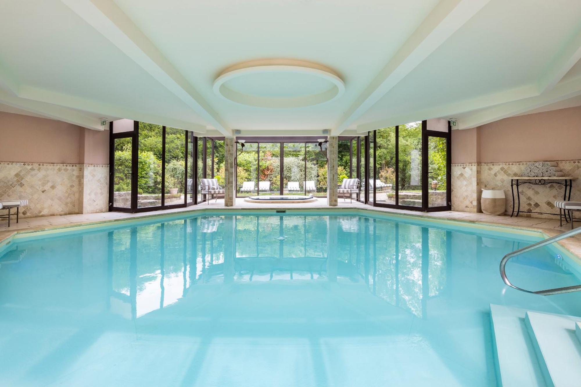 Hostellerie Briqueterie & Spa Champagne 비나이 외부 사진 Indoor pool